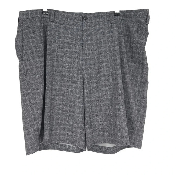 PGA Tour Other - PGA Tour Pro Series Golf Shorts Gray Plaid Flat Front